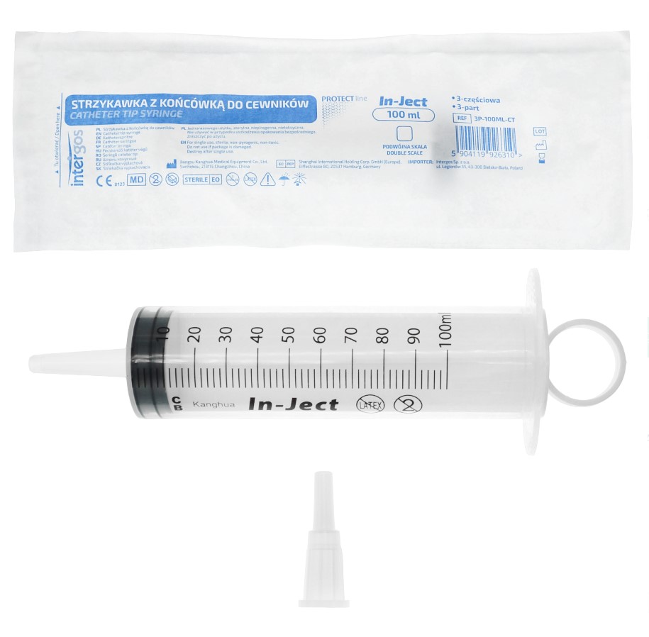 Janet 100ml sterile sterile Katheterspritze